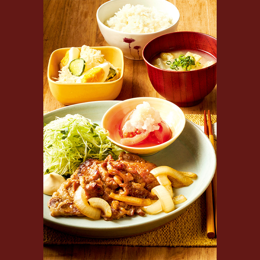 柔らか豚の生姜焼き