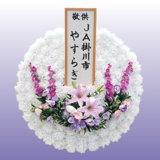 ホール葬儀用 室内花環