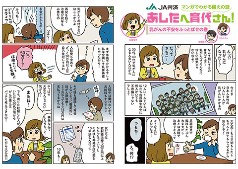 乳がんの不安をぶっとばせの巻