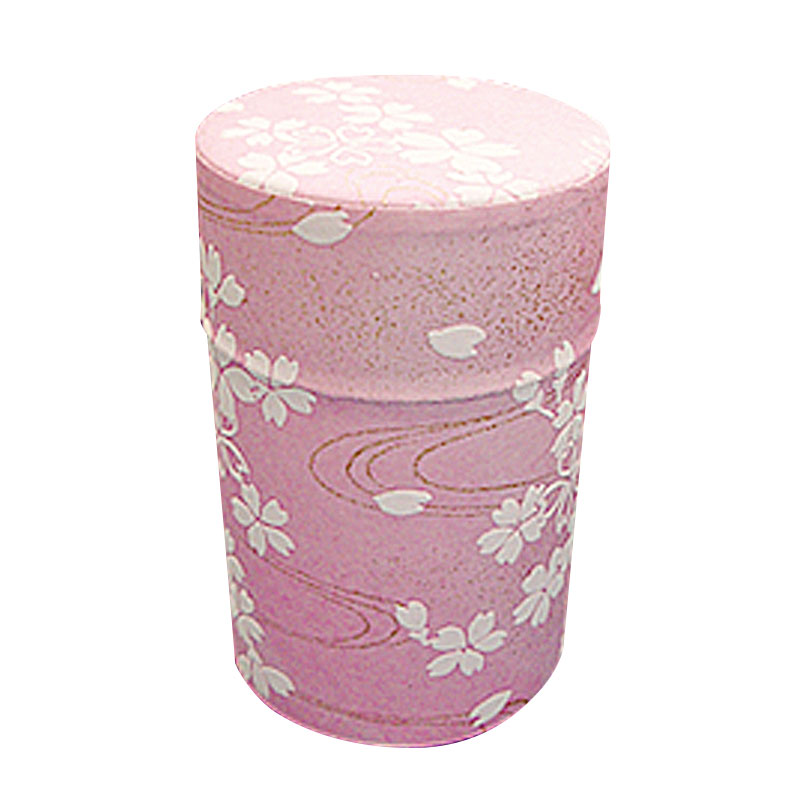 和紙缶(さくら ピンク)100g用