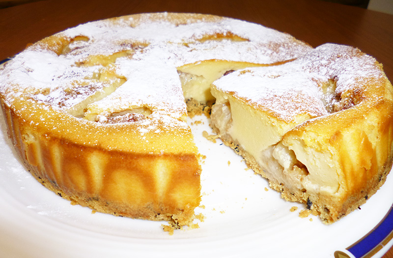 いちじくと紅茶のチーズケーキ