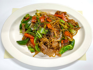 春野菜の掛川茶ラテ焼きそば